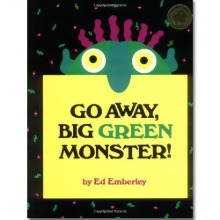 Go Away, Big Green Monster! Hardcover (미국판) [Little Brown Books]