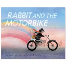 Rabbit and the Motorbike (Hardcover, 미국판) [Chronicle Books]
